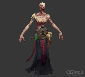 僵尸3D模型