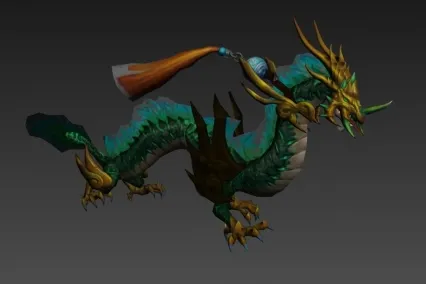 青龙之魂 cg模型