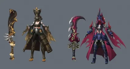 灵洞魔女二怪  3d模型