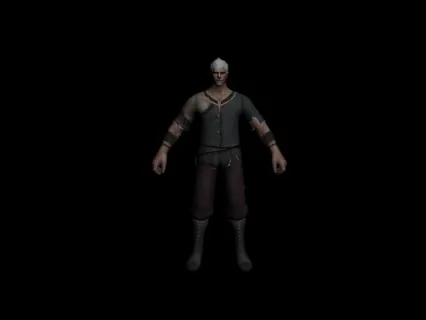 普通男角色 CG模型