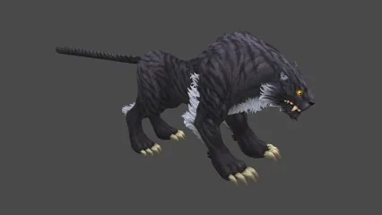 黑豹 3D模型