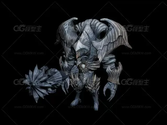 温迪格亨特 3D模型-1