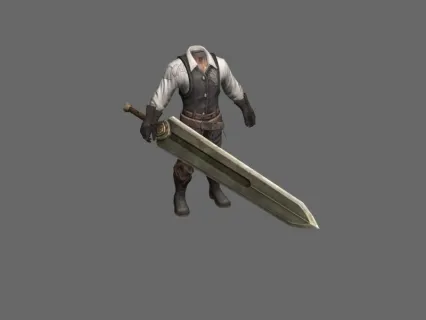 无头战士 CG模型免费下载