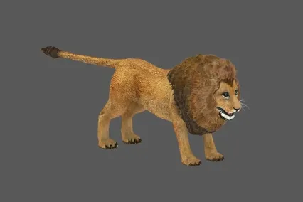 狮子 3D模型