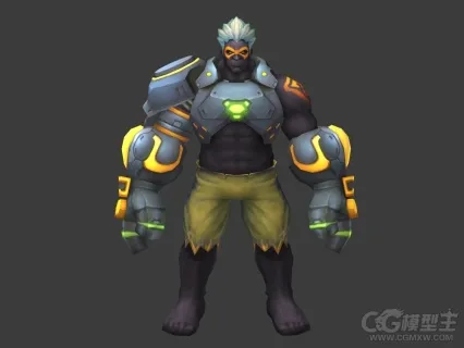 科幻3D游戏角色