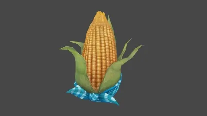 玉米 3D模型