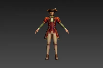 爵士 3D模型免费下载