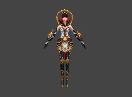 女领主 3d模型