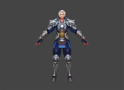 卫队长 3d模型