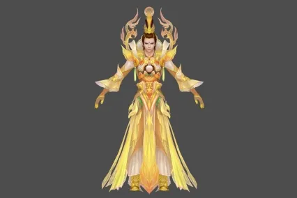 武侠 仙侠 时装 男 3D模型