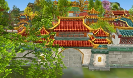 精致 京城 场景（可以拆分拼接哟） 3D模型