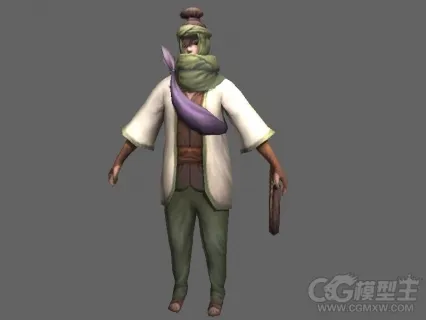 骆驼商队3D模型