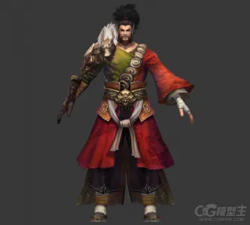 郭靖3D模型