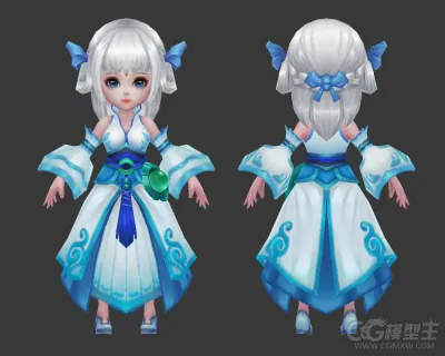 小仙女3D模型