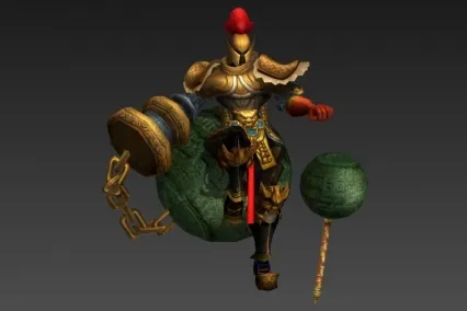 桃花岛机关人 CG模型免费下载