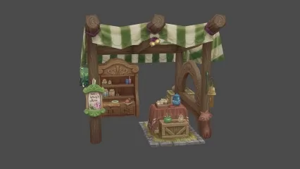 药剂铺 3D模型