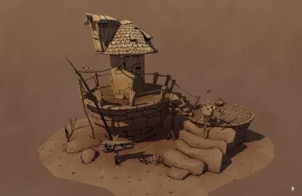 15个精美的卡通游戏场景3D模型