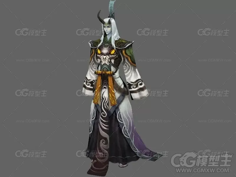 神魔角色3D模型-1