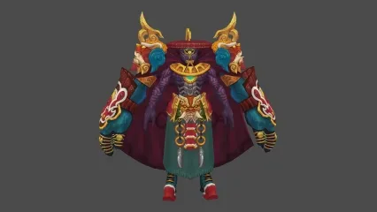 蒙面 壮汉 boss 3D模型