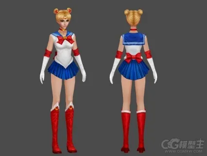 美少女3D模型
