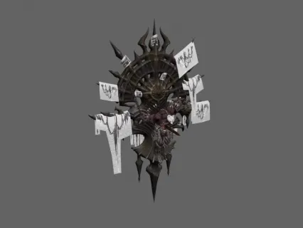 一幕黑梦 3d模型