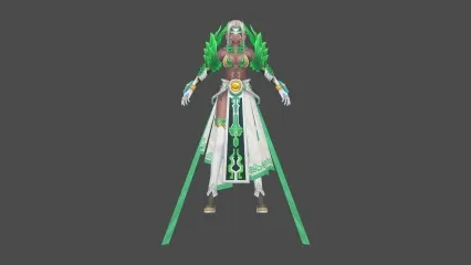 游戏人物3D模型