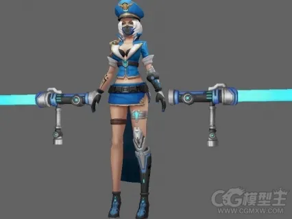 蒙面女警