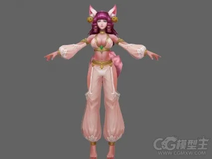 狐妖3D游戏模型