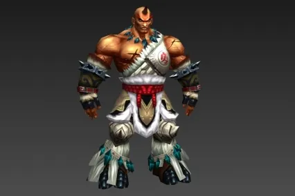 蚩尤族勇士 CG模型免费下载