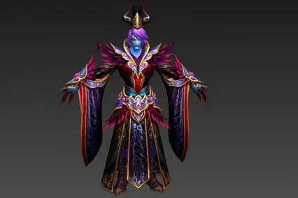 鬼族男巫师 3D模型免费下载