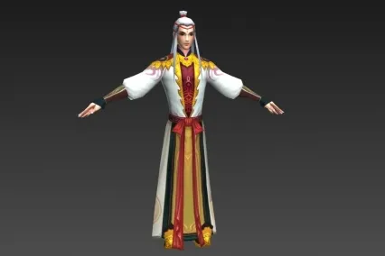 贵族少爷 3D模型免费下载
