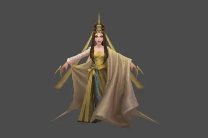 神魔 女妖精 3D模型