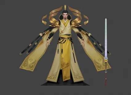 皇爷3d模型