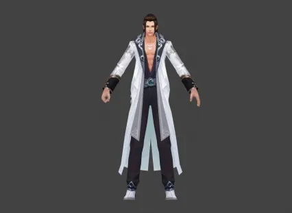 庄主 3d模型