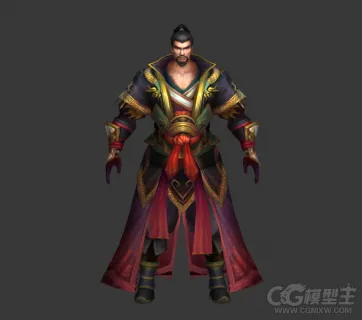 郭靖3D模型