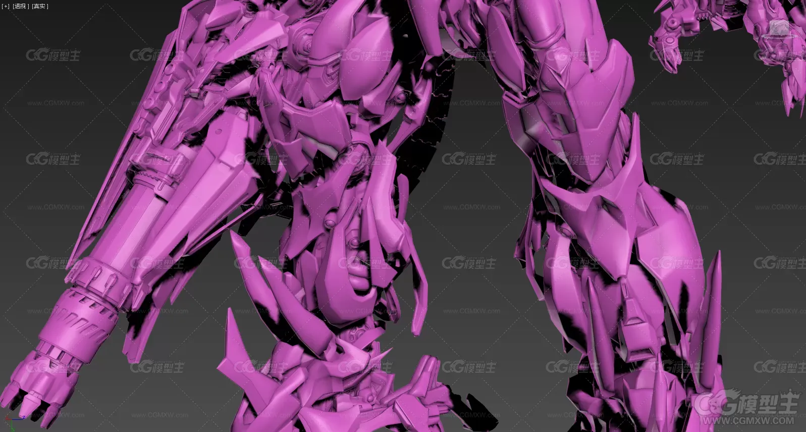 机械角色模型 变形金刚 机甲角色3D模型-6