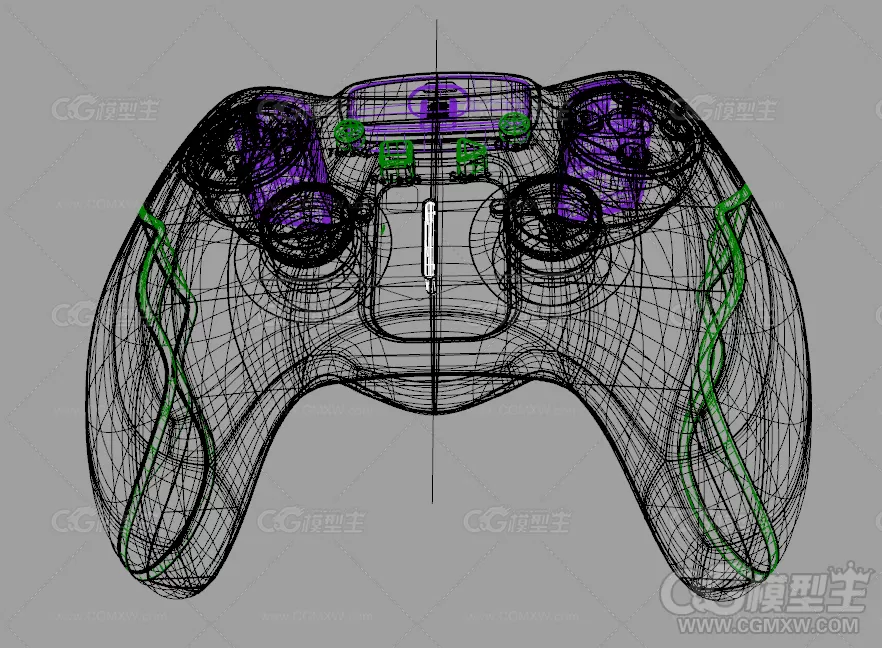 游戏手柄模型-6