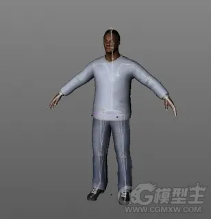 非洲男人模型