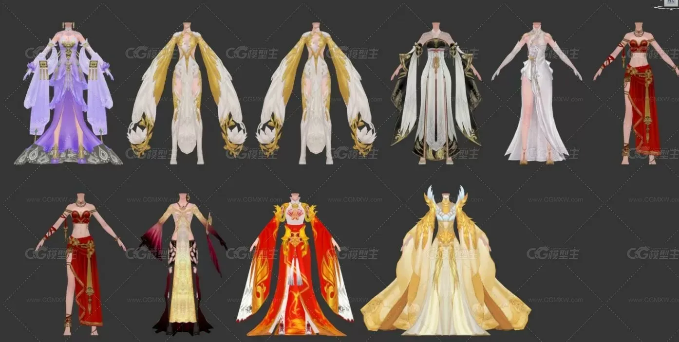 中国古风、武侠、仙侠、角色、坐骑、武器-21