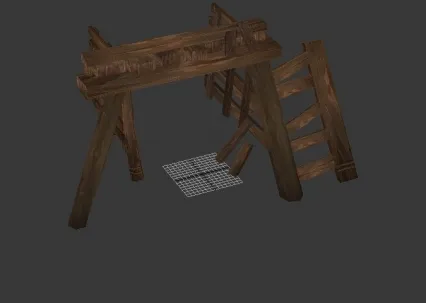 矿架 CG模型免费下载