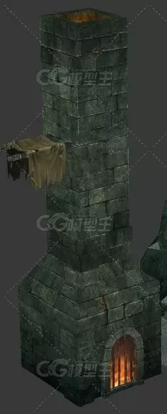 炼铁锅炉 3d模型-1