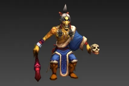 巫师男 3D模型