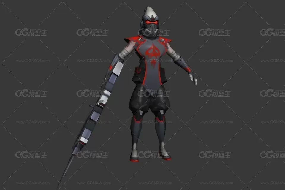 鹰头战士 3D模型免费下载-1