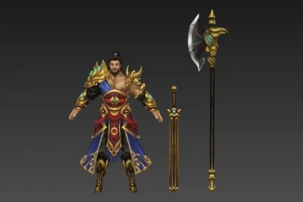曹洪 3D模型免费下载