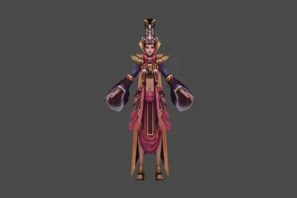 神魔 女王 3D模型