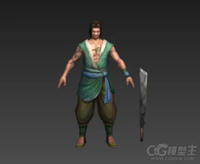 古代人物3D模型