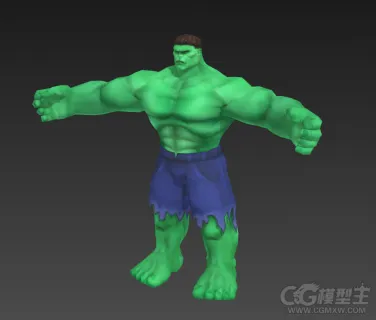 绿巨人3d模型