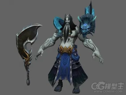 神魔游戏3D模型