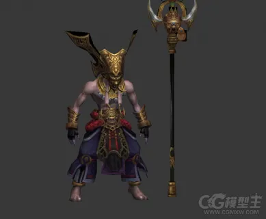 云南护法3D模型