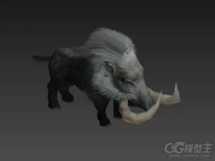 野猪王3D模型